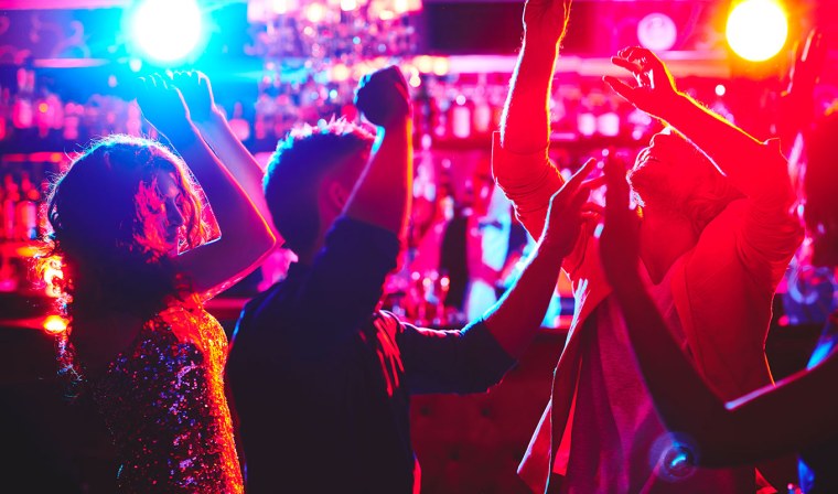 Вечеринка в ночном клубе