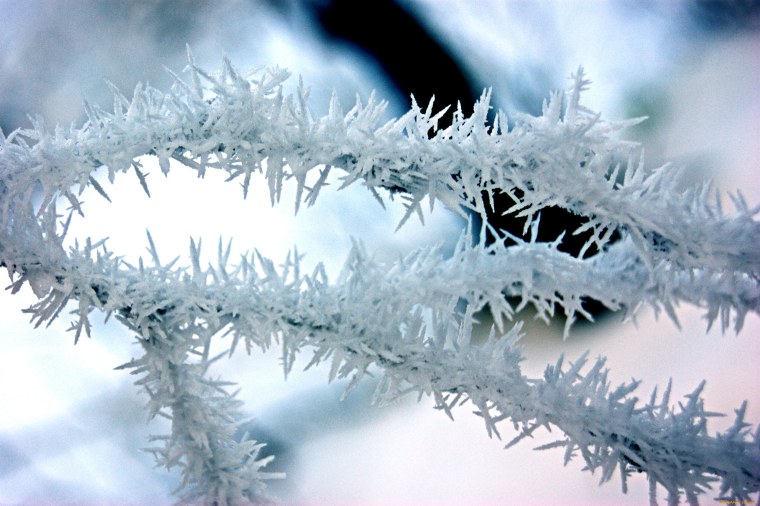 Иней это для детей