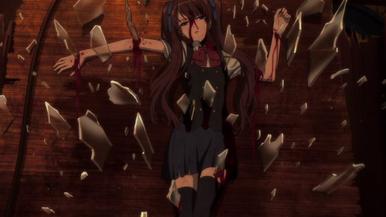 Иная Мисаки с куклой