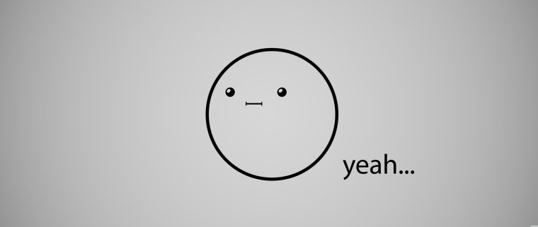 Мимолистичный смайлик