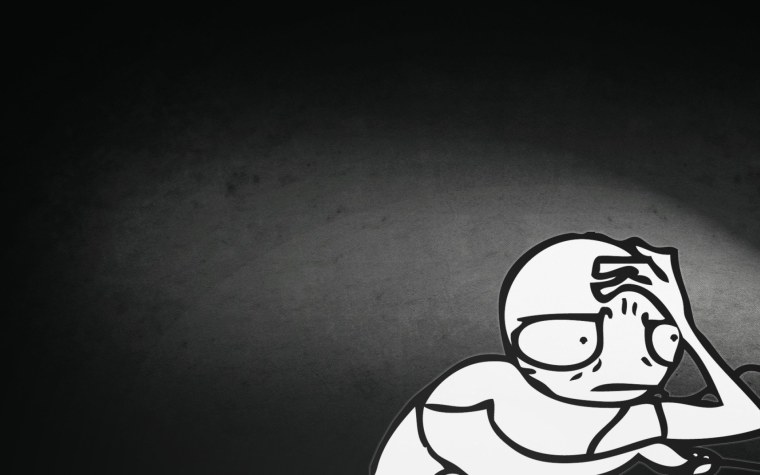 Черные обои с мемами