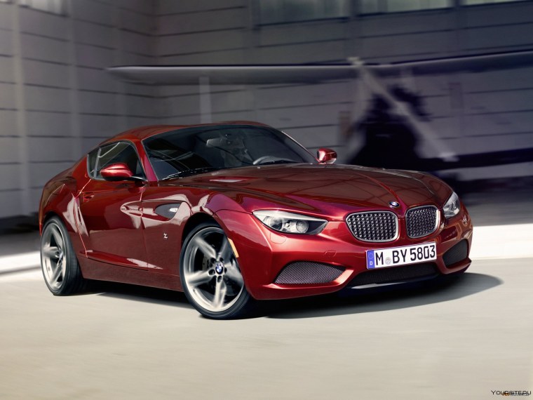 БМВ бордовая м4