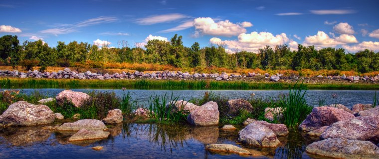 Панорамное изображение природы