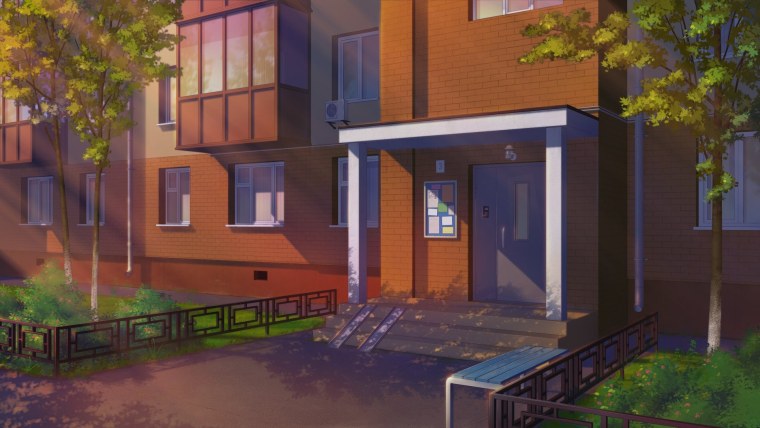 Подъезд гача лайф