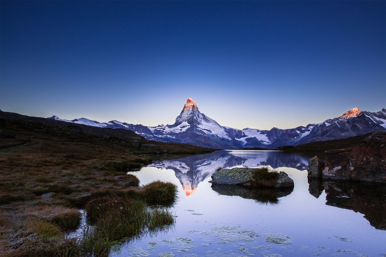 Гора Маттерхорн в Швейцарии