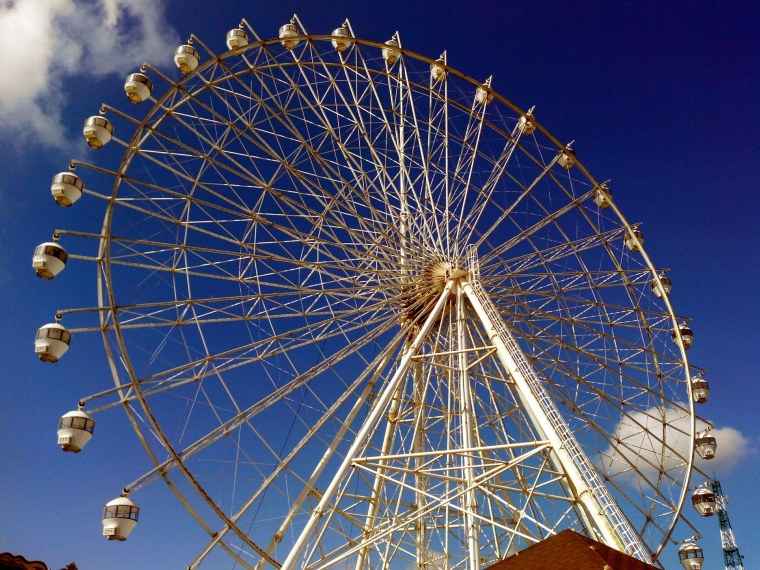 Сад Тюильри колесо обозрения