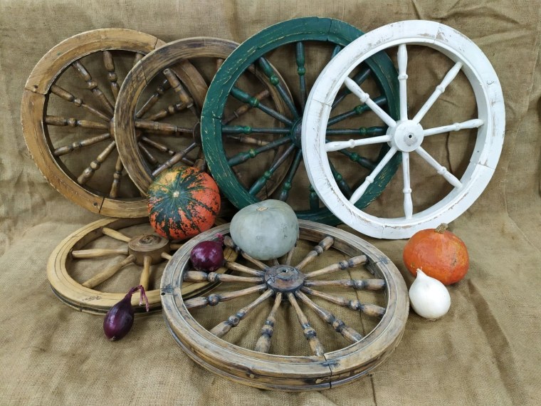 Надувное колесо для тележки 260х85