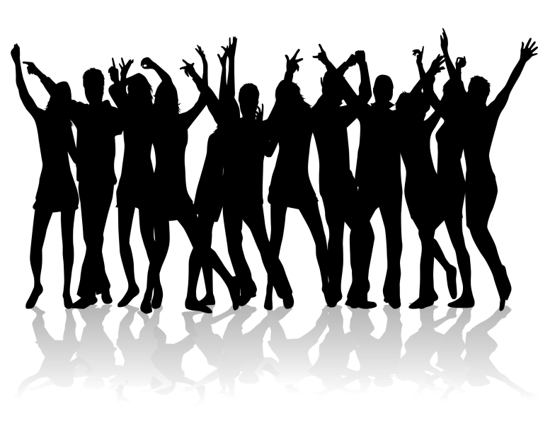 Молодежь силуэт