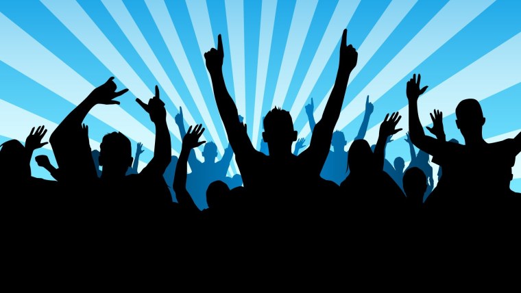 Вечеринка силуэт