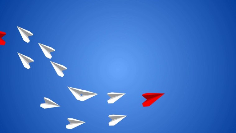 Бумажный самолетик