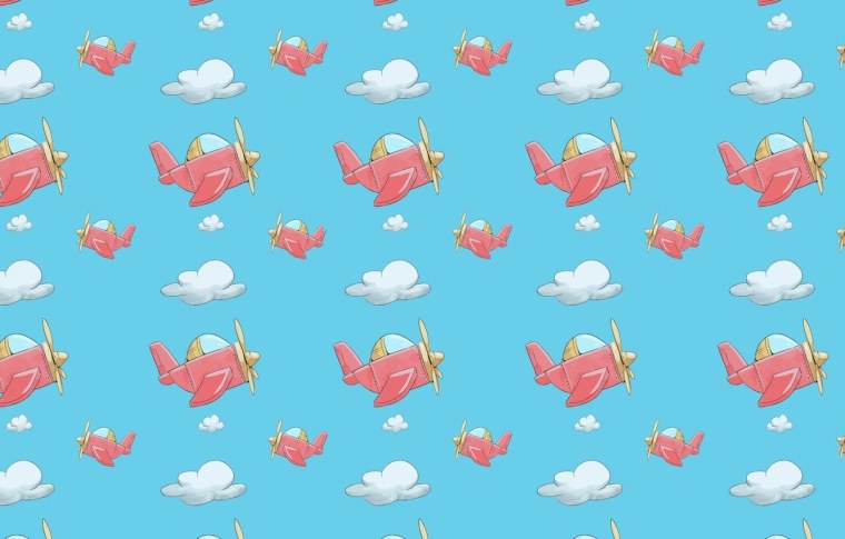 Фон самолетики