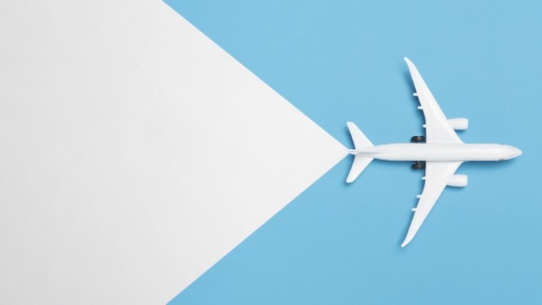 Самолет вид сверху