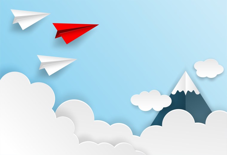 Бумажный самолетик