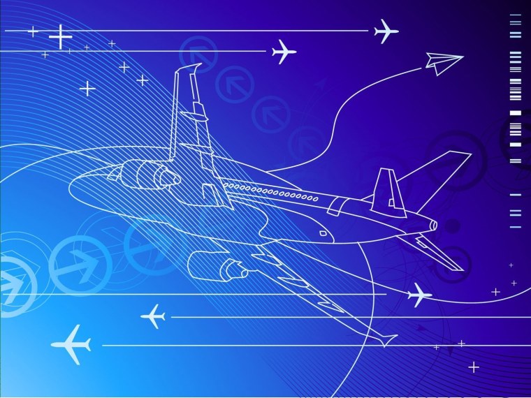 Фон для презентации Авиация