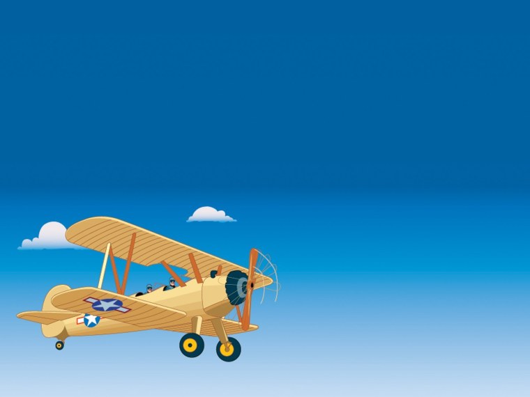 Фон для презентации самолет