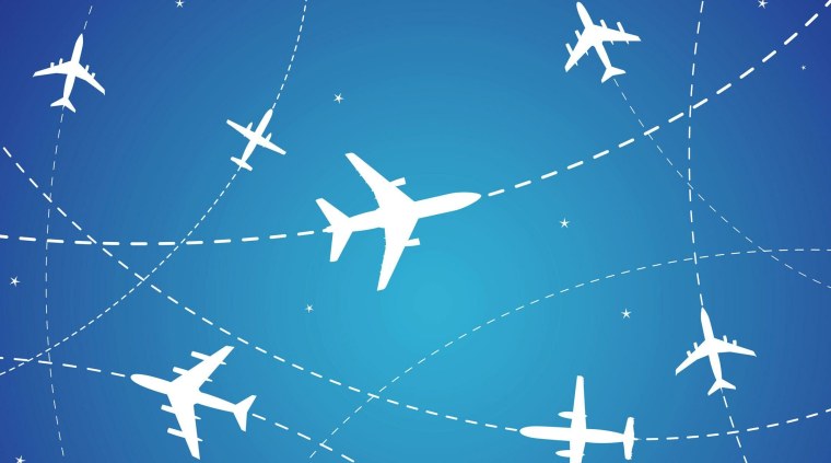 Направления полетов вектор