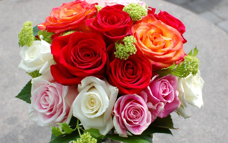 Красивый букет цветов