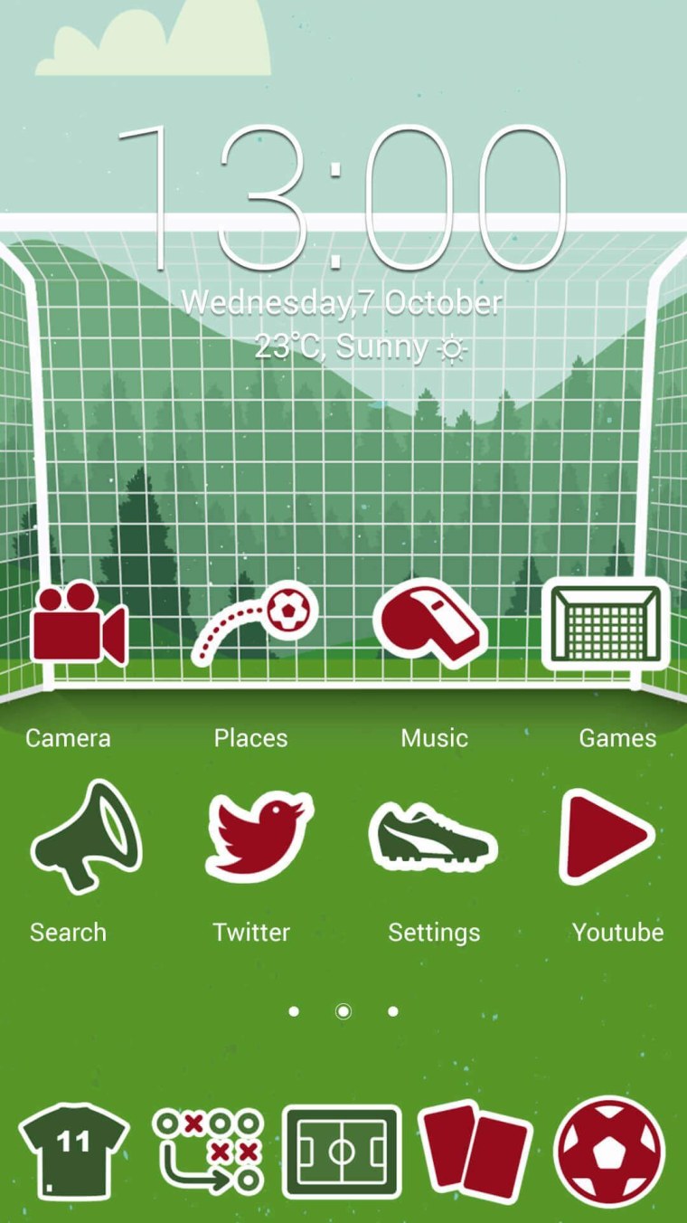 Футбольный темы андроид