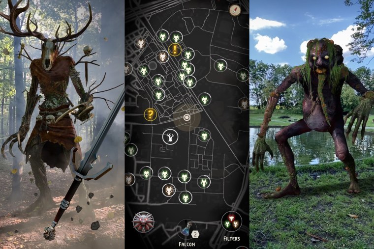 Ведьмак охотник на чудовищ Бестиарий