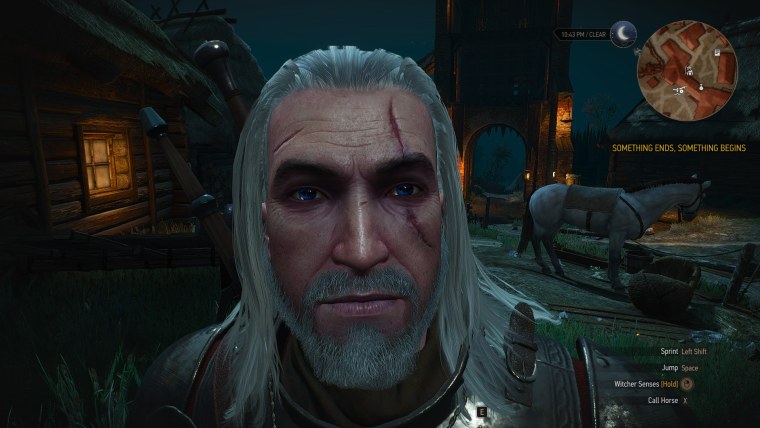 Ведьмак 3 Геральт глаза