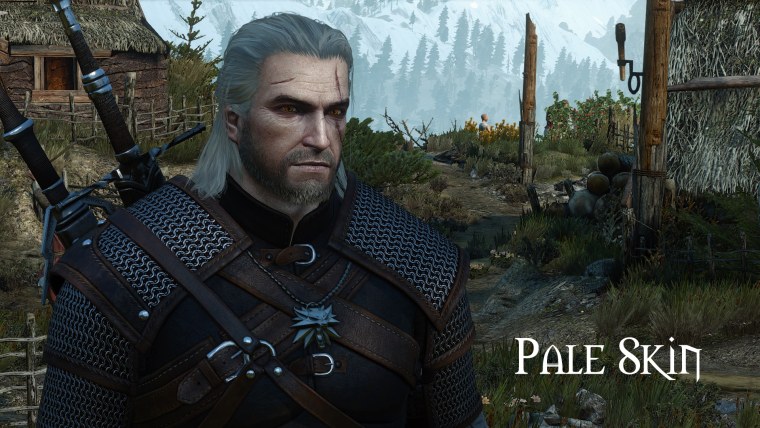 Ведьмак 3 Geralt face Mods