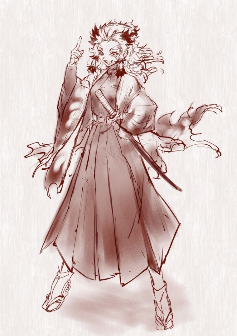 Ренгоку Кёджиро fem