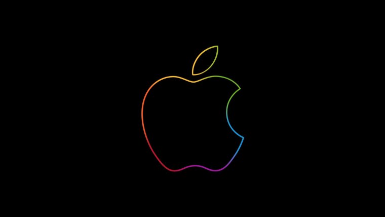 Apple logo 4k