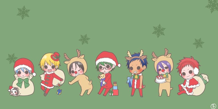 Аниме новый год баскетбол Куроко