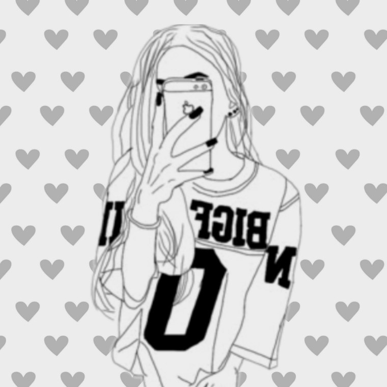 Крутые рисунки девушек легкие