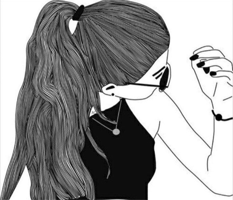 Картинки для срисовки черно белые