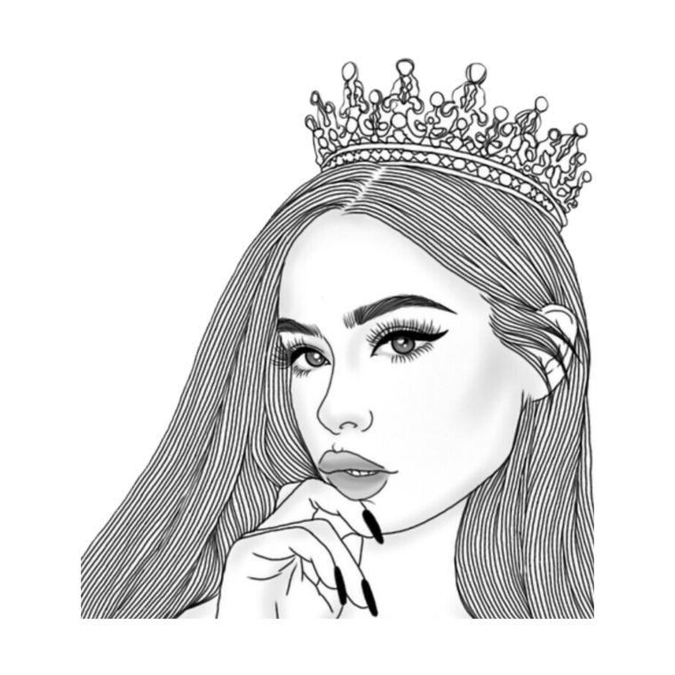 Раскраски девушки