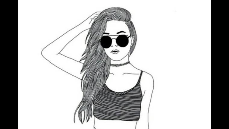 Крутые раскраски для девочек