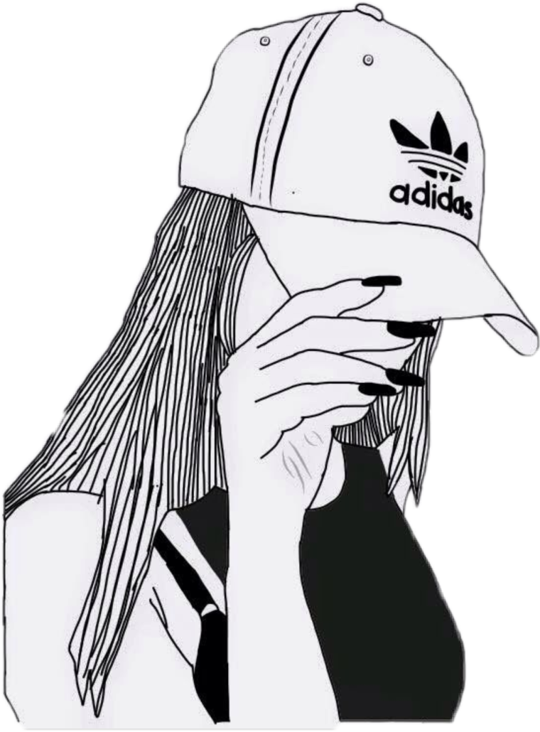 Чёрно-белые рисунки для срисовки красивые