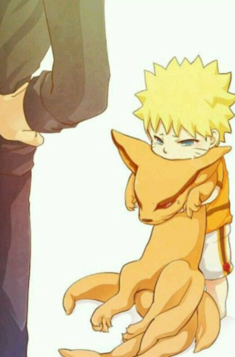 Наруто Узумаки и курама