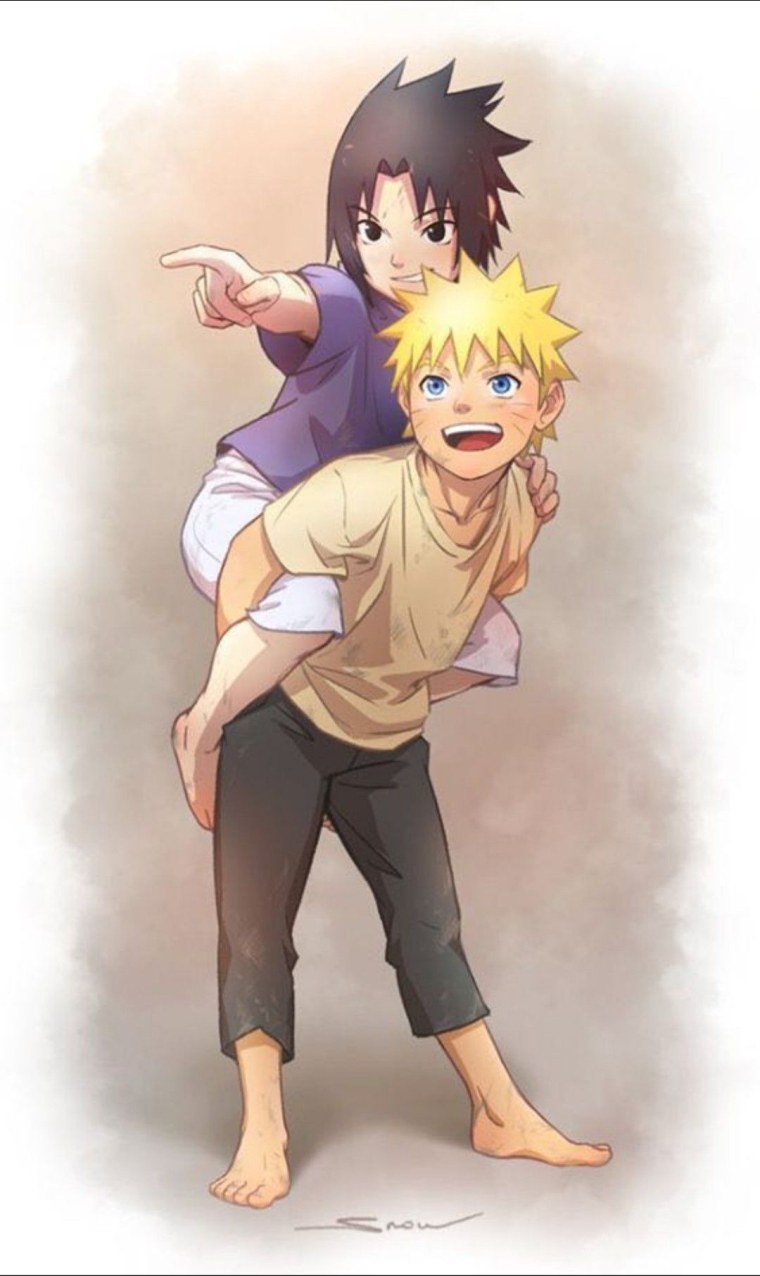 Наруто и Саске