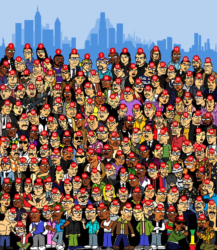 Мультяшные люди