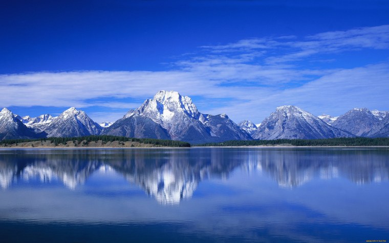 Горы и вода