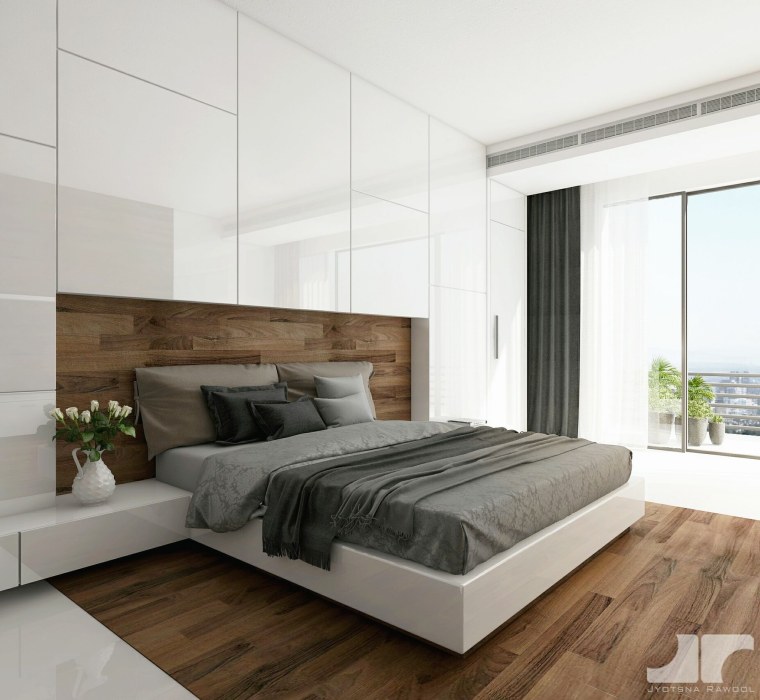 Интерьер спальни в американском стиле