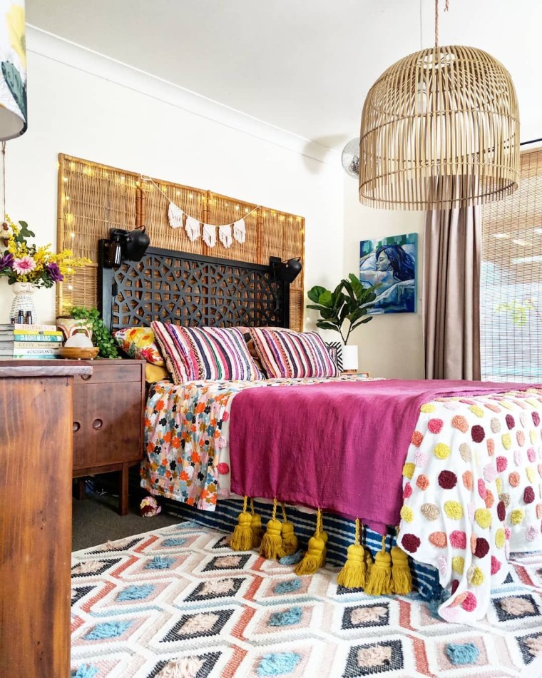 Покраска стен в спальне