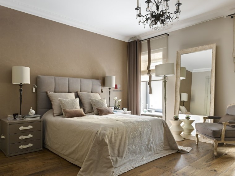 Интерьер спальни в американском стиле