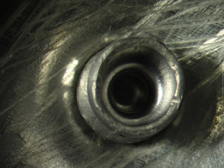 Пуля под микроскопом