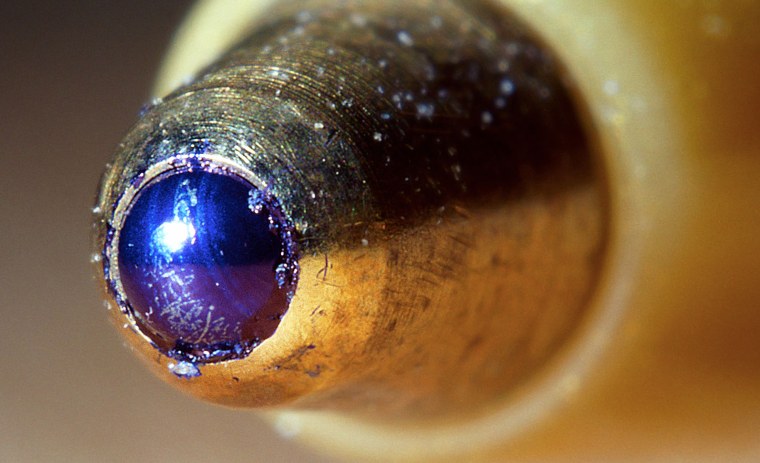 Шариковая ручка Макросъемка