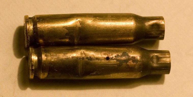 Стреляная гильза 100мм