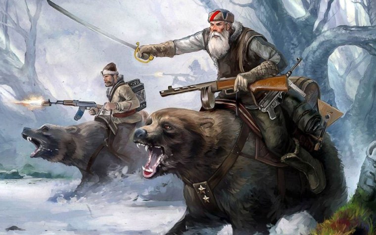 Медведь символ России