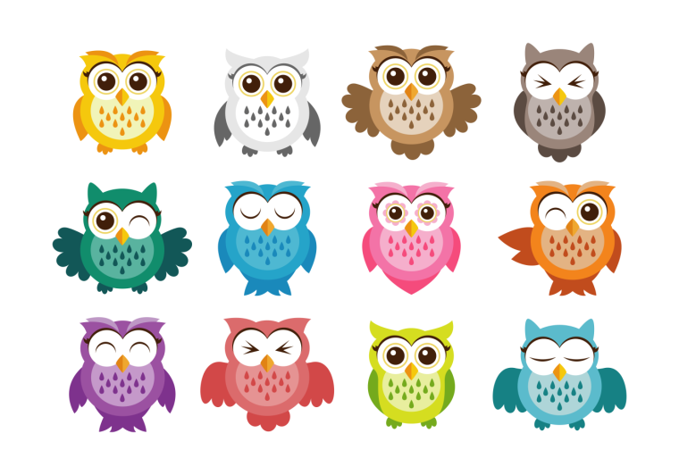 Сова вектор