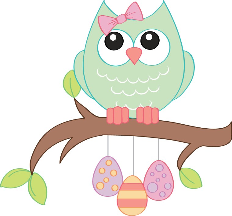 Совушки на веточке