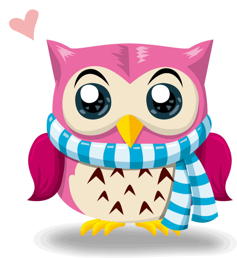 Сова мультяшная