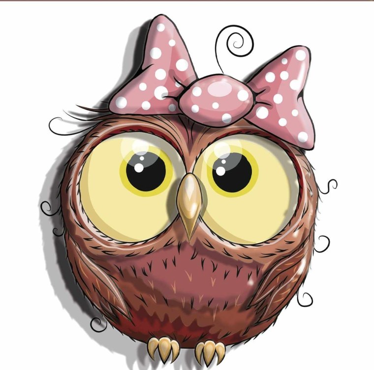 Совята мультяшные