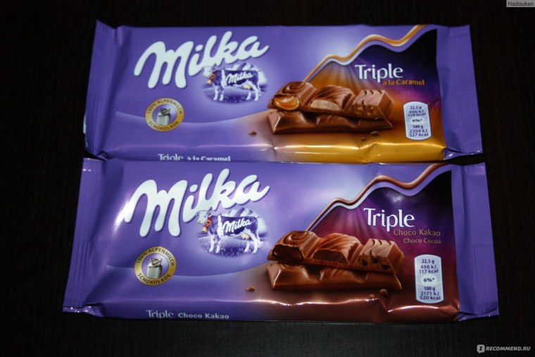 Шоколад Milka Strawberry