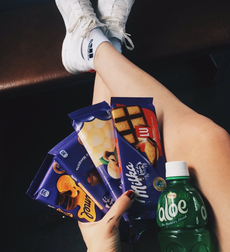 Молочный шоколад Эстетика